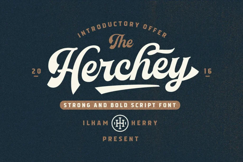 Herchey Font Download