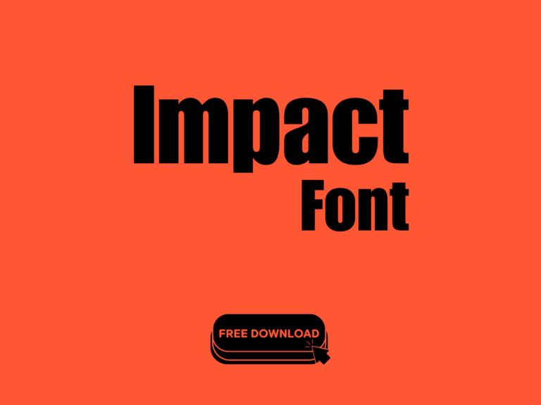 Impact Font Free Download