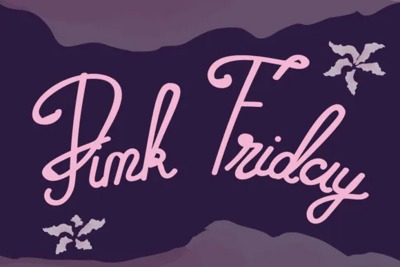 Pink Friday Font Download