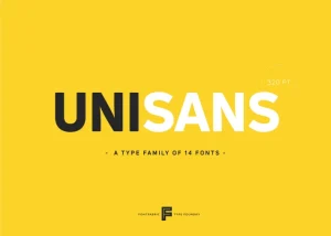 uni sans font free download