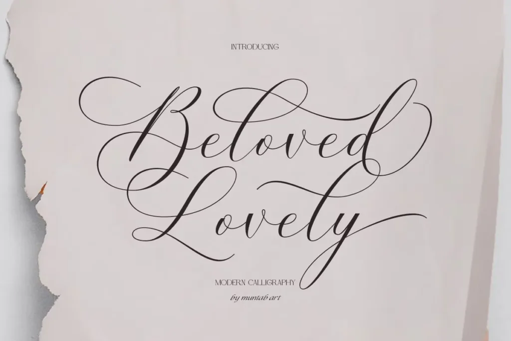 Beloved Lovely Font Download