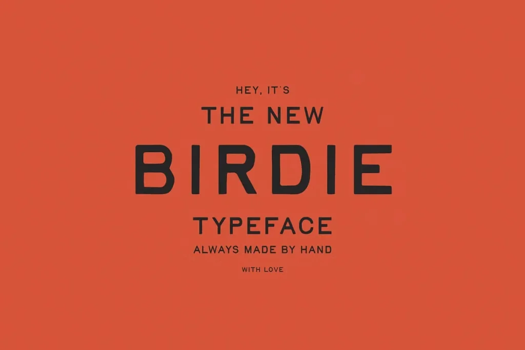 Birdie Font