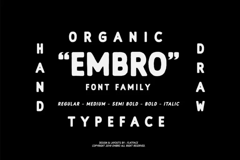 Embro Font Download