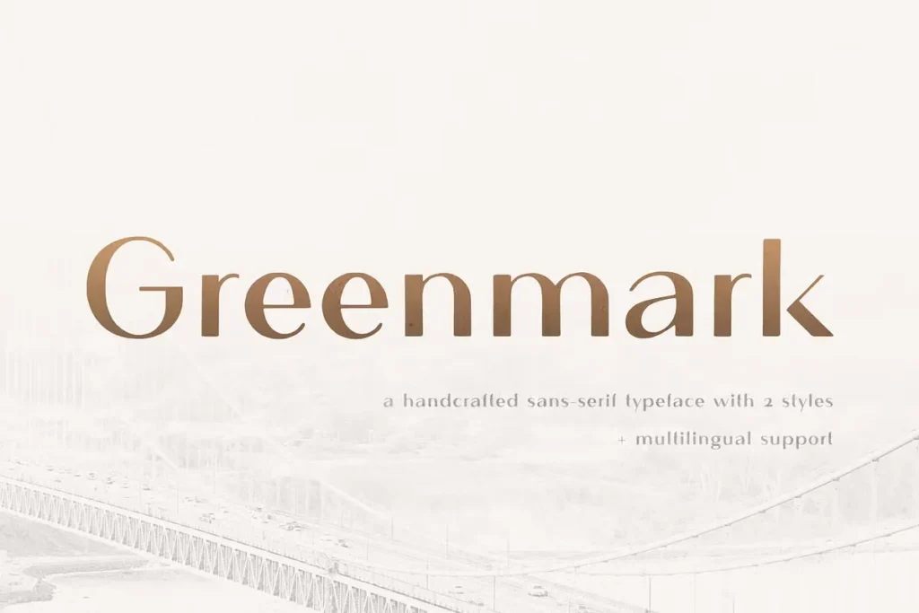 Greenmark Font Download 1