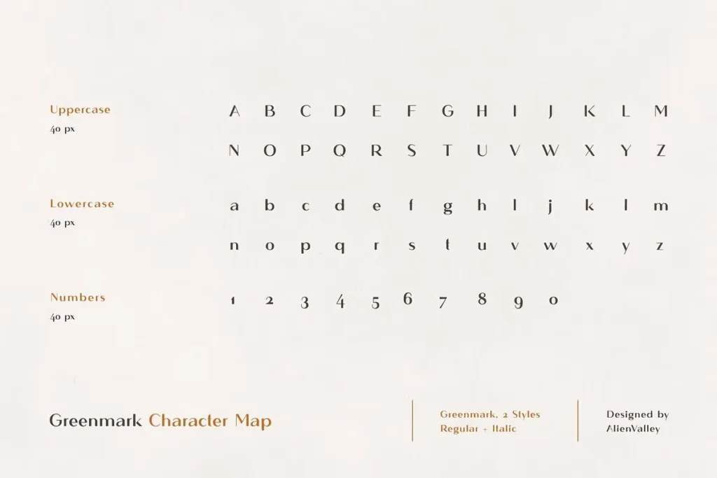 Greenmark Font Download 5