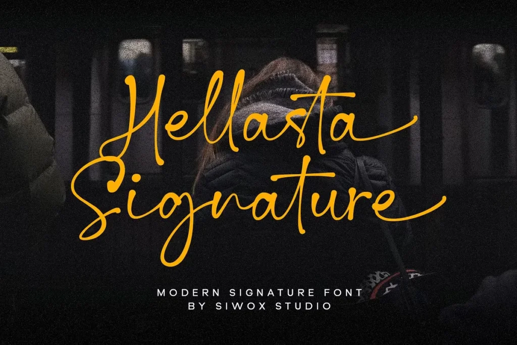 Hellasta Signature Font Free Download