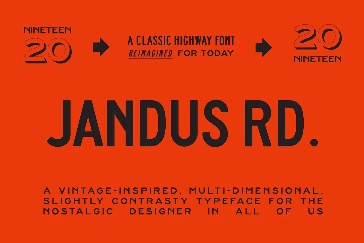 jandus font free download