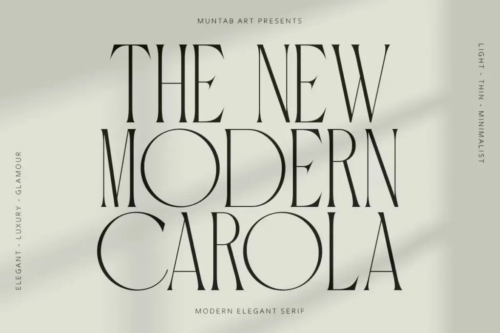 Carola font