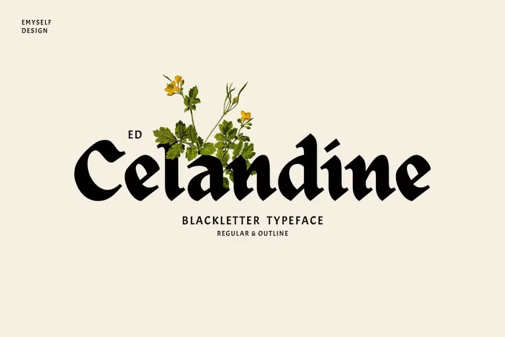 Celandine Font