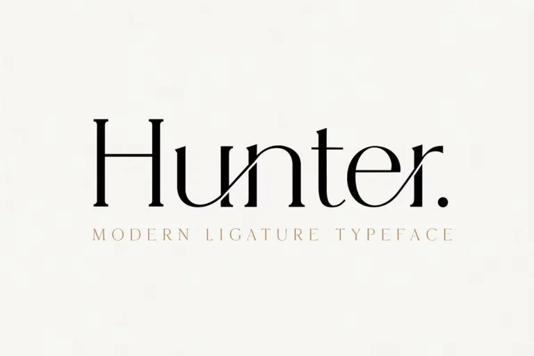 Hunter Font