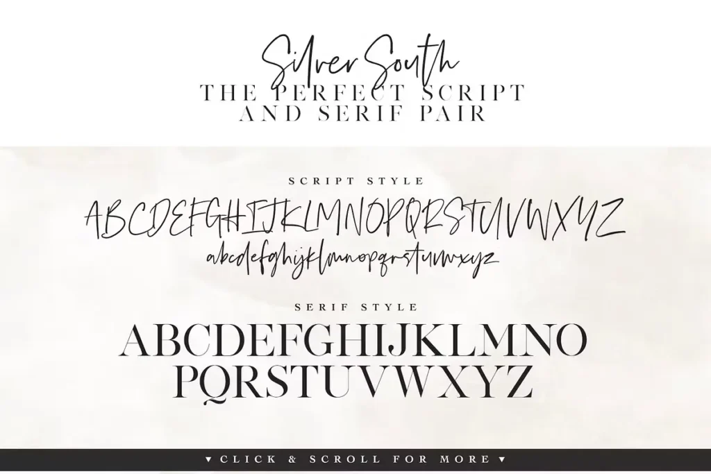 Silver South Font Download 4