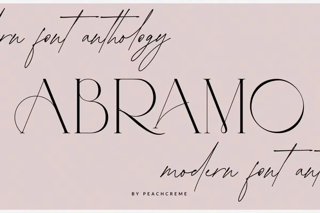 abramo font