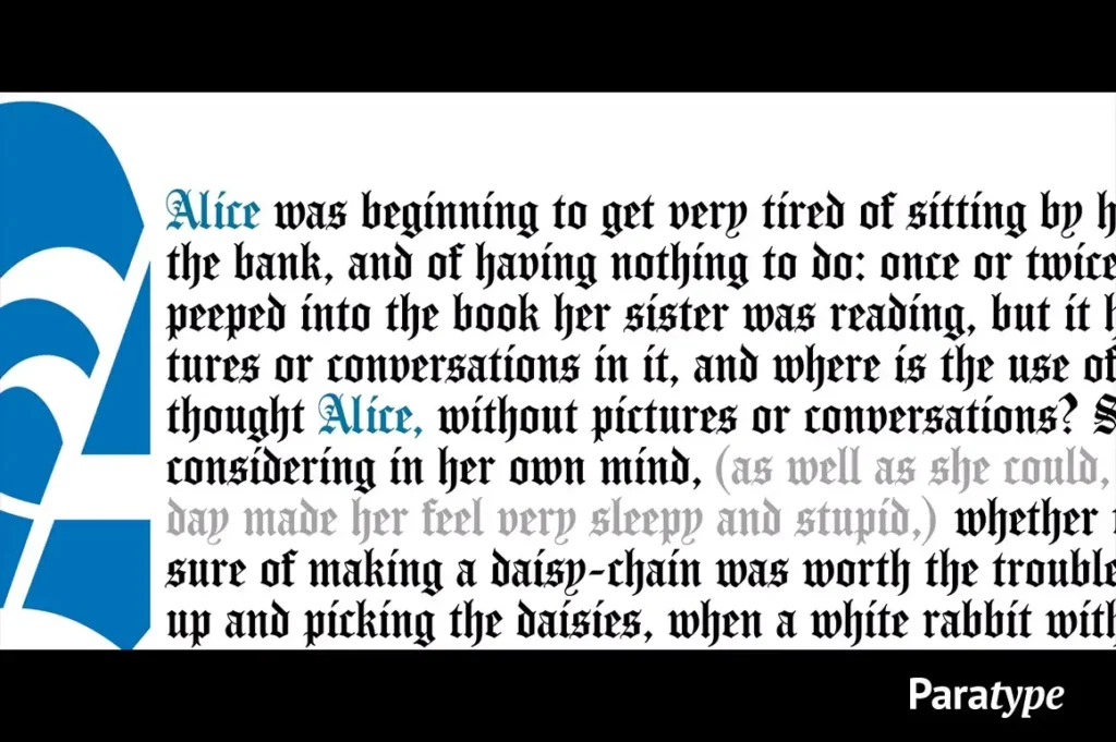 carol gothic font view 3
