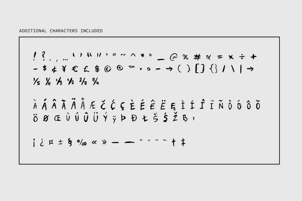 manic font view 4