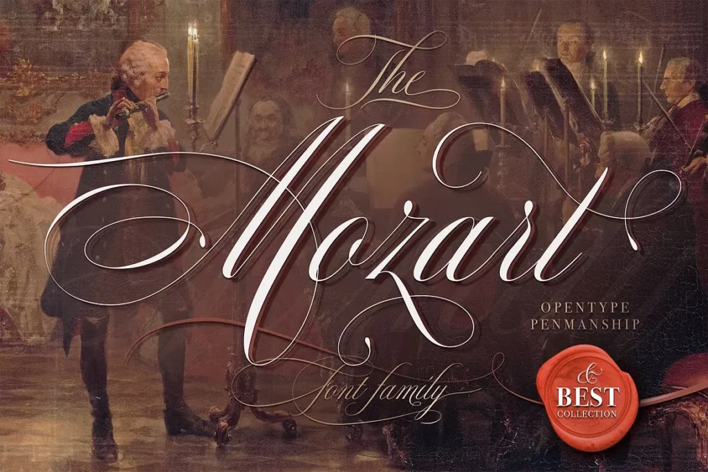 mozart font feature image
