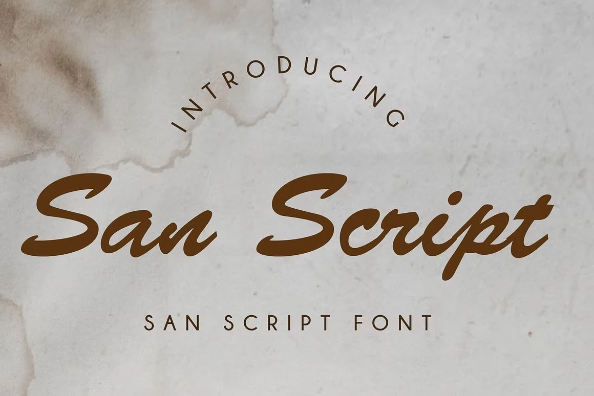 sanscript font feature