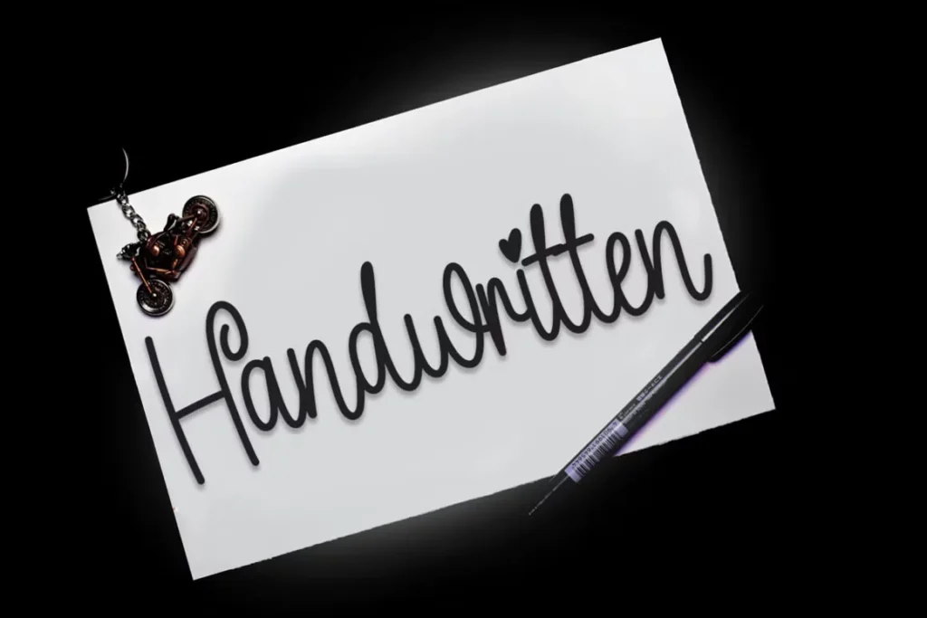thin script font view 2