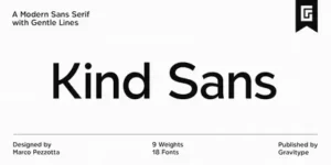 Kind Sans Font Family