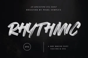 Rhythmic Font