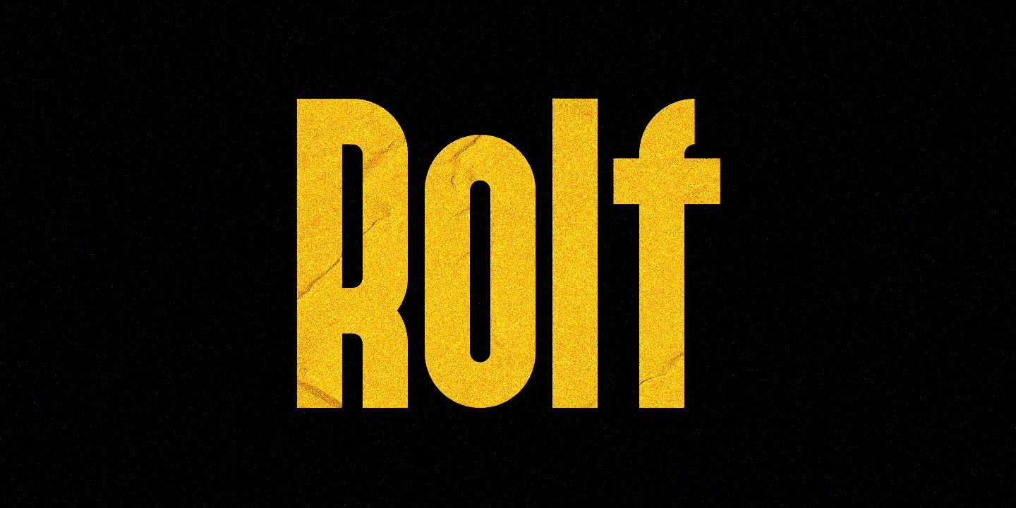 Rolf Font Download