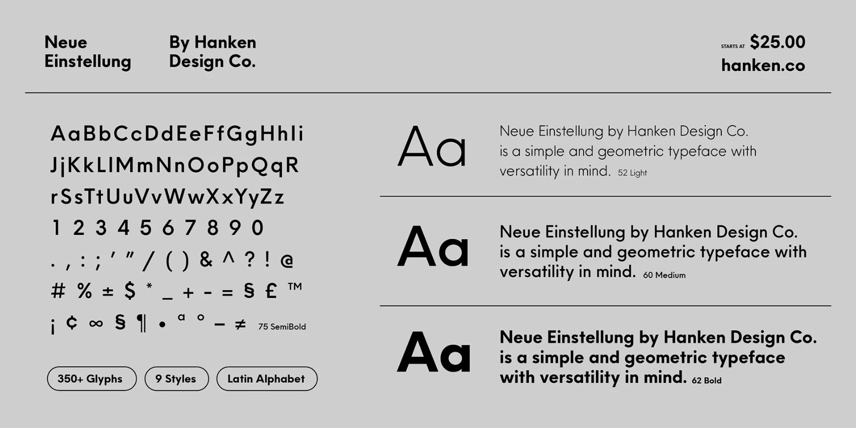 neue einstellung font free download 3