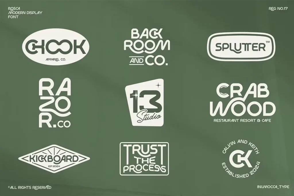 rosca font free download 4