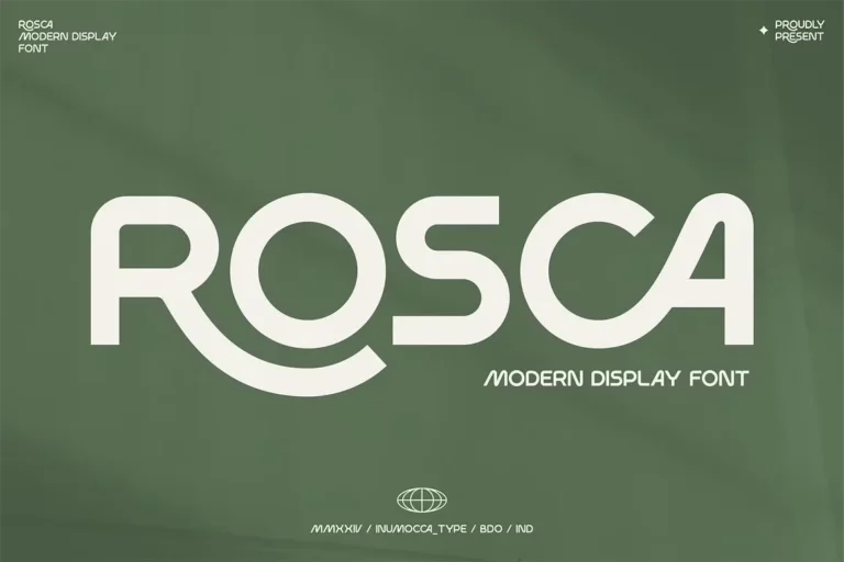 rosca font free download