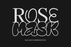 rose mask font download