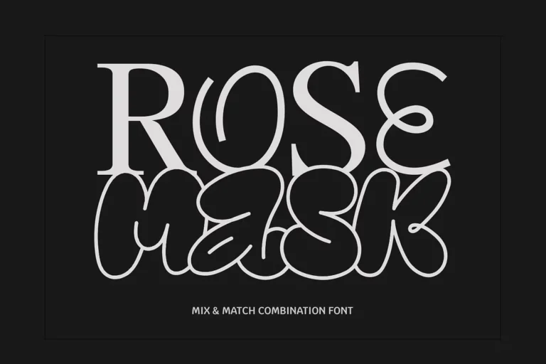 rose mask font download