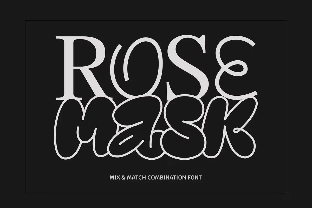 rose mask font download