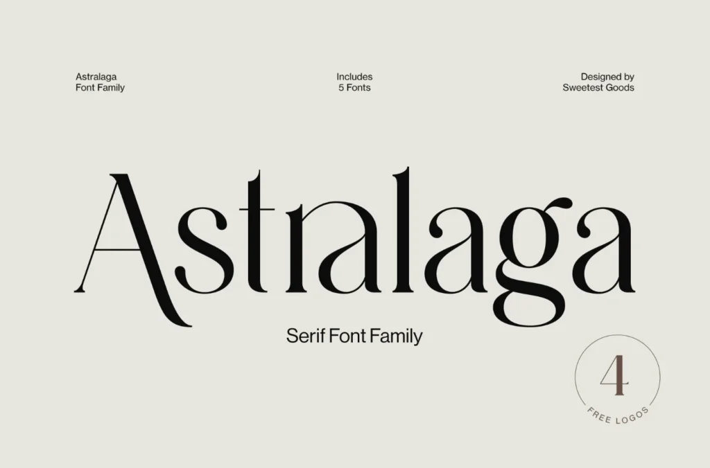 Astralaga Font