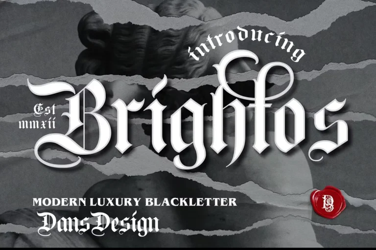 Brightos Font 1