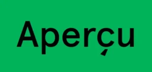 apercu font