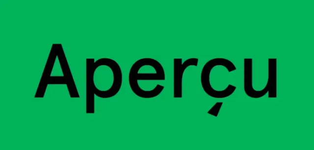 apercu font