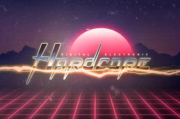 arcade machine font Free Download