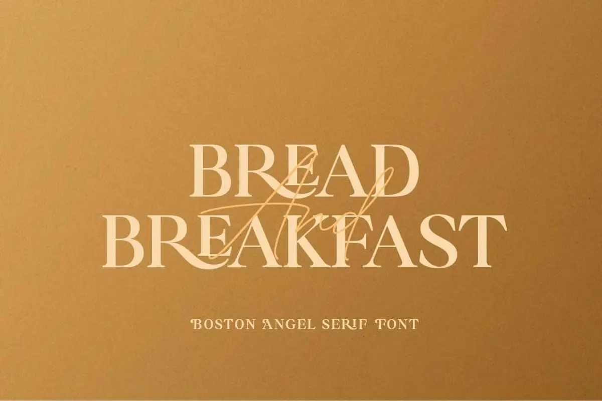 boston angel font free download 2