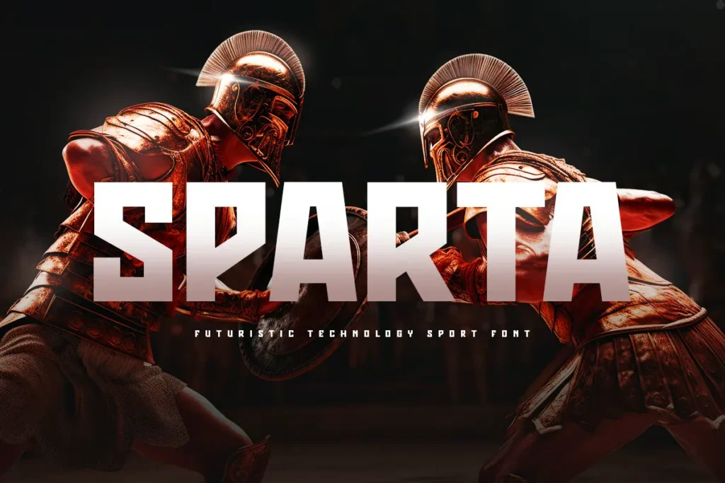 sparta font