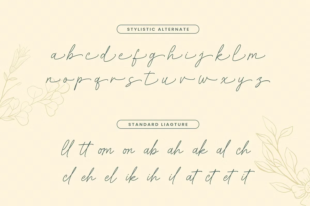 Amirallia Font Free 4