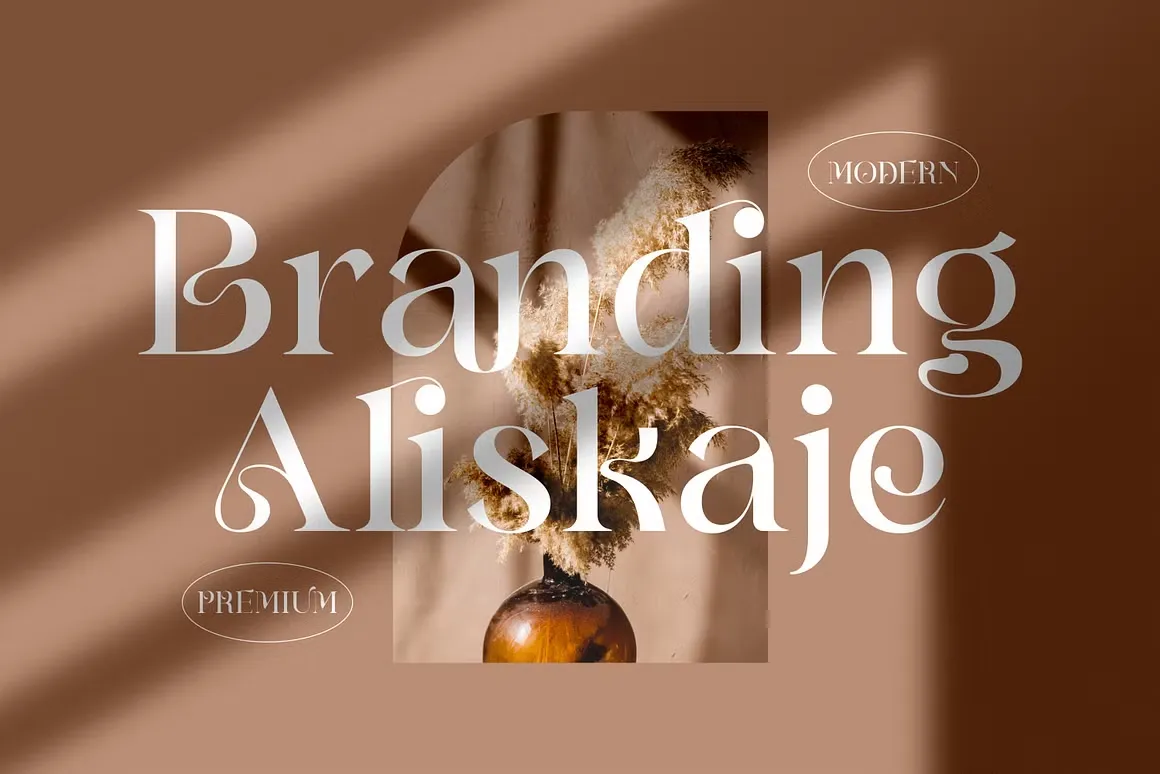 Branding Aliskaje Font