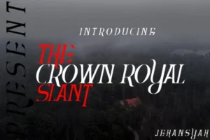 Crown Royal Font