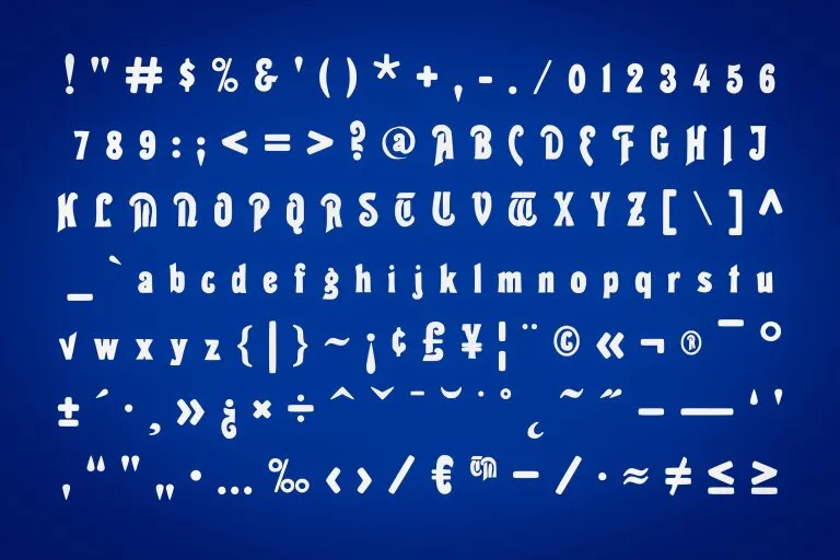 Triumphant Typeface