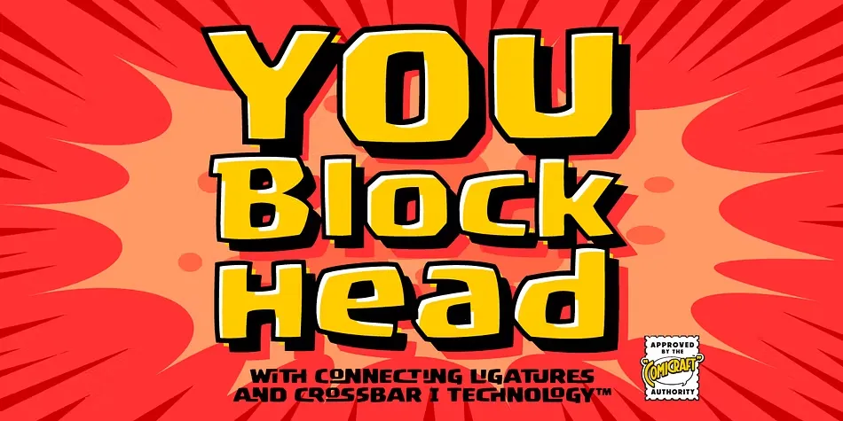 You Blockhead Font Free