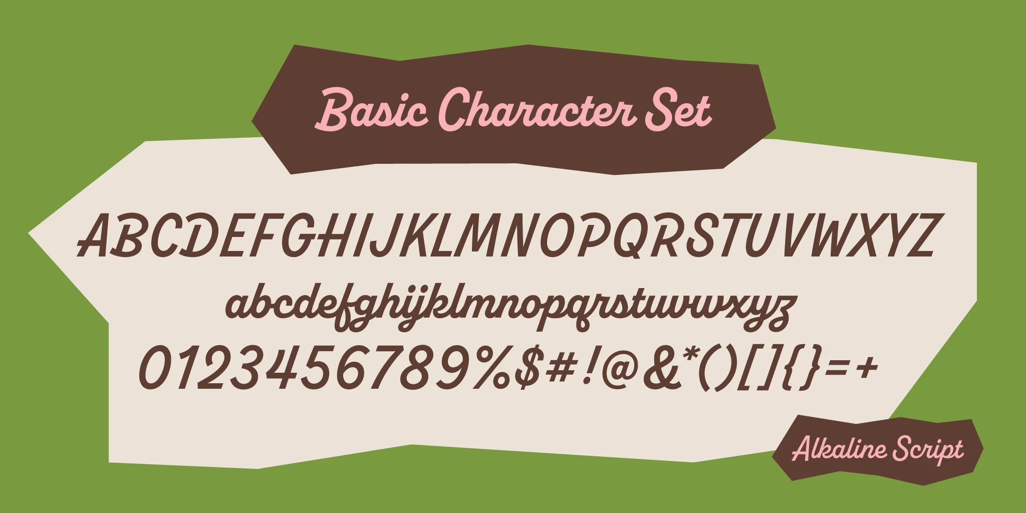 alkaline font family free