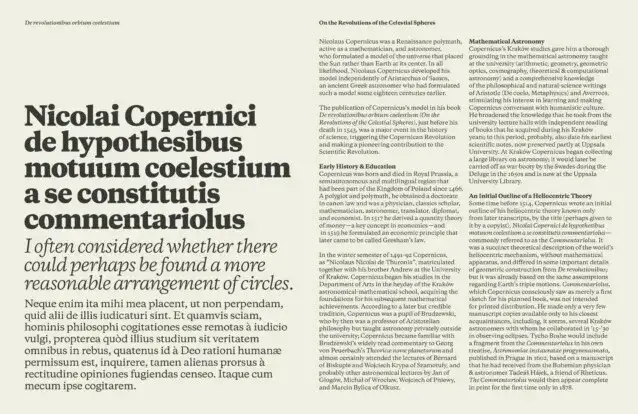copernicus font view