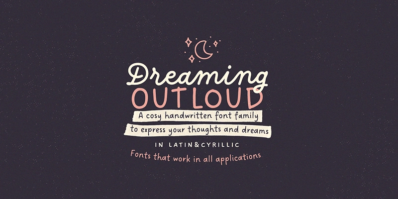 dreaming outloud font Free