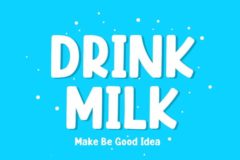 milk kids font view 1