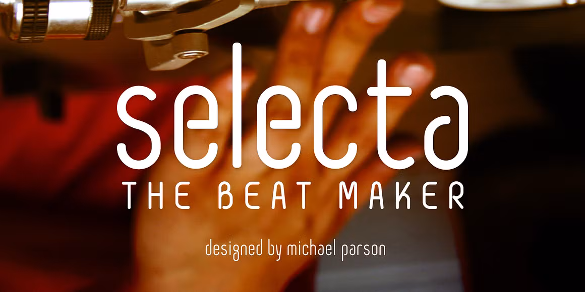 selecta font feature