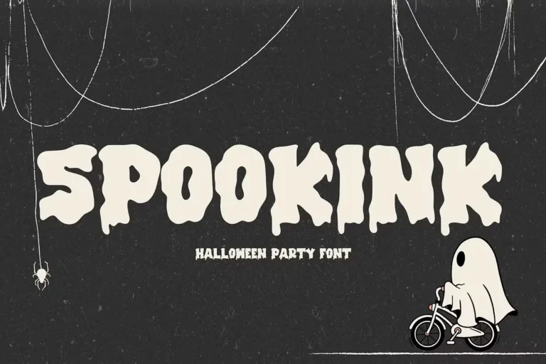 spookink font feature