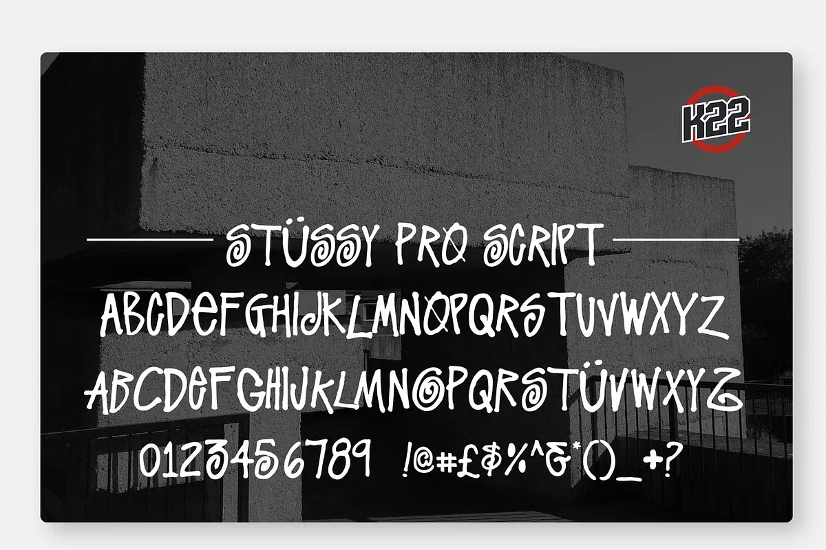 stussy font free 2