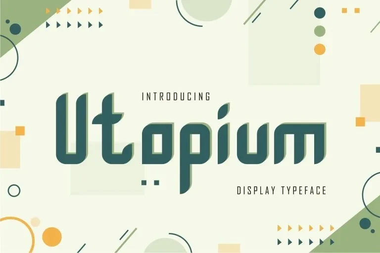 utopium font feature